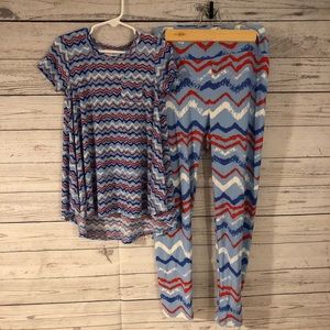 LuLaRoe Americana Mommy and Me